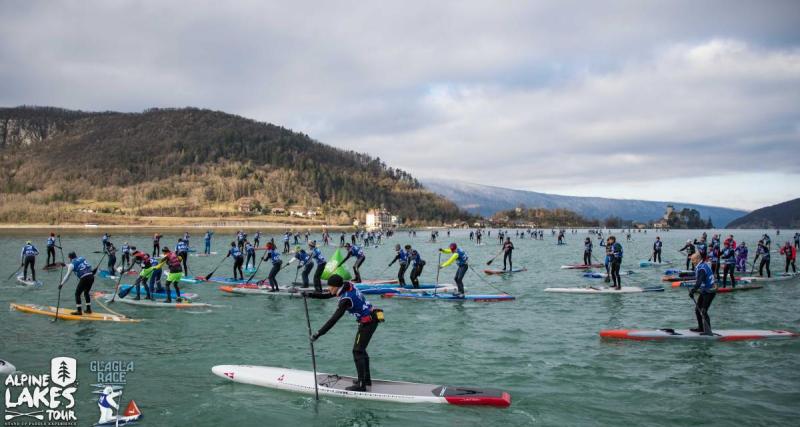  - J'ai testé pour vous la Glagla race, 1000 Givrés sur le lac d'Annecy à 6,5°