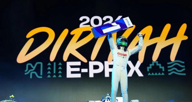  - E-Prix Diriyah 2024 course 1 : Dennis intouchable, vergne 2d