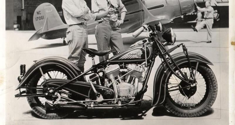  - Indian Motorcycles à Rétromobile 