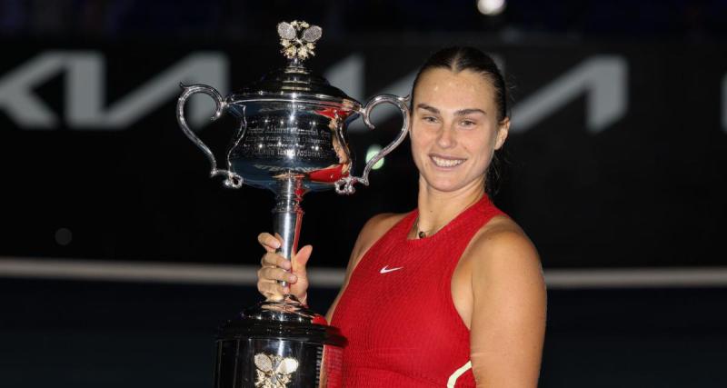  - Open d'Australie : l'émouvant hommage de Sabalenka à son papa, décédé, après son succès à Melbourne 