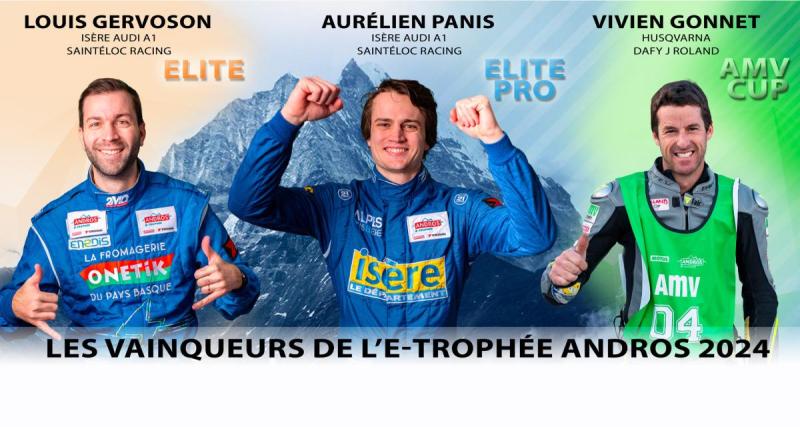  - Aurélien Panis dernier vainqueur historique du Trophée Andros