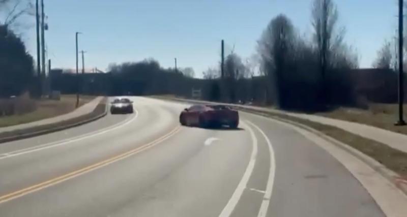  - VIDEO - Il veut frimer avec sa Lambo’, il finit par percuter une Porsche !