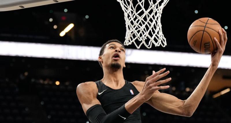  - NBA : les Spurs créent l’exploit face aux Wolves, Wembanyama et Gobert régalent