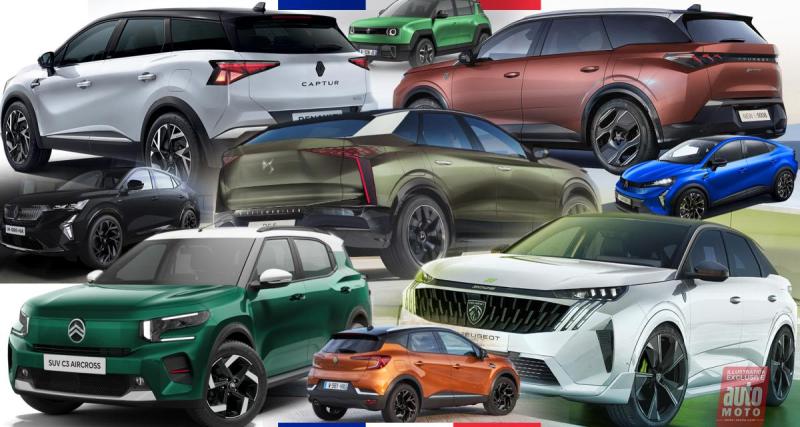  - Tous les nouveaux SUV français attendus en 2024