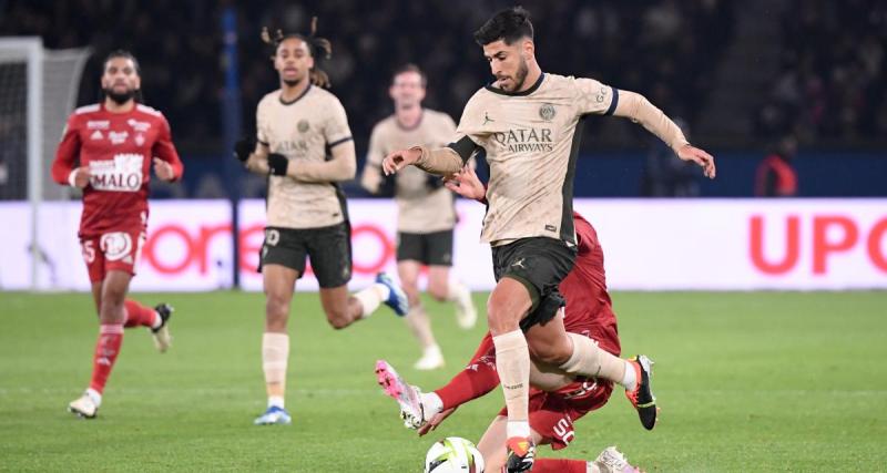  - Le PSG gère face à Brest à la pause !