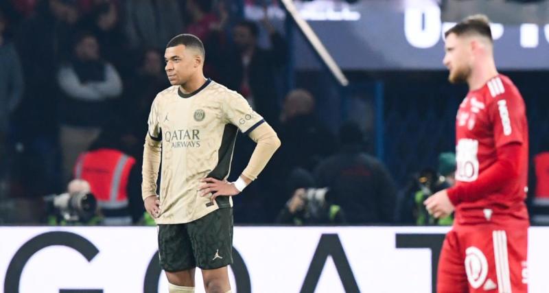  - Ligue 1 : le PSG n’a pas tenu le choc face à Brest alors qu’il menait 2-0 à la pause