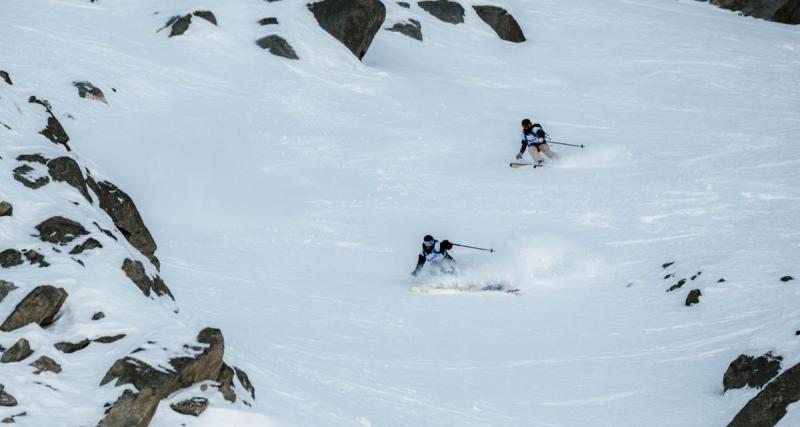  - Les images formidables des duos de riders au Engadinsnow 2024