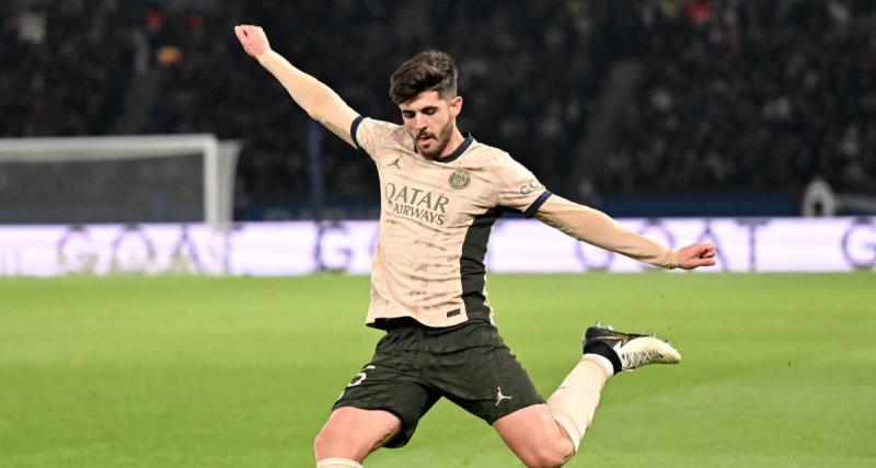  - PSG - Brest : les chiffres déjà inquiétants de Lucas Beraldo
