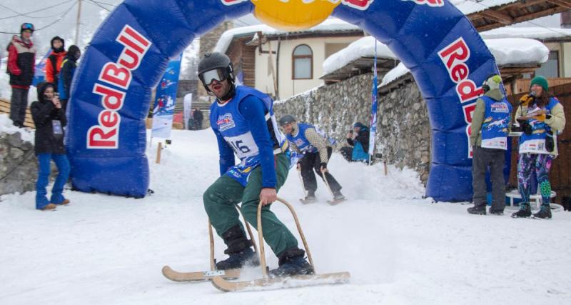  - La plus insolite des descentes en ski, c'était en Géorgie