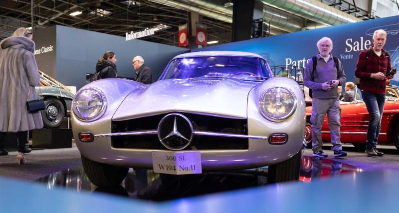  - La Mercedes-Benz 300 SL à Rétromobile 2024 : nos photos du stand quatre étoiles
