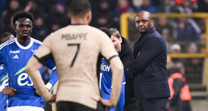  - Strasbourg - PSG : les gros regrets de Patrick Vieira après la défaite
