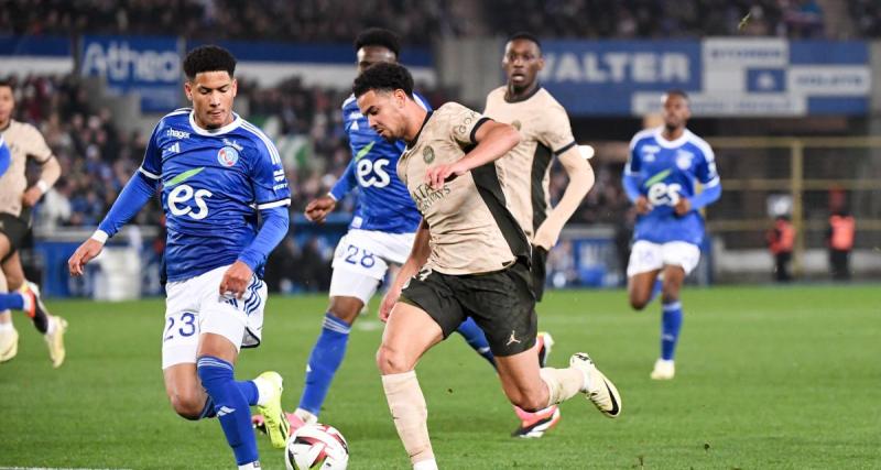  - Bousculé, le PSG s'impose à Strasbourg et fait le trou