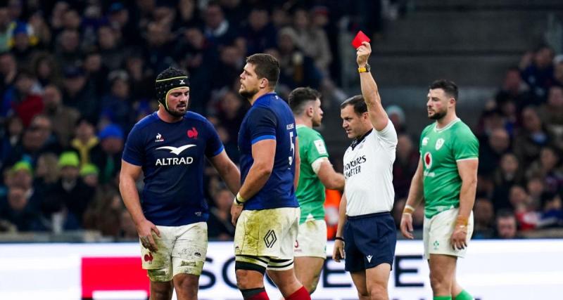  - XV de France : après son expulsion face à l'Irlande, Willemse soutenu par ses coéquipiers 