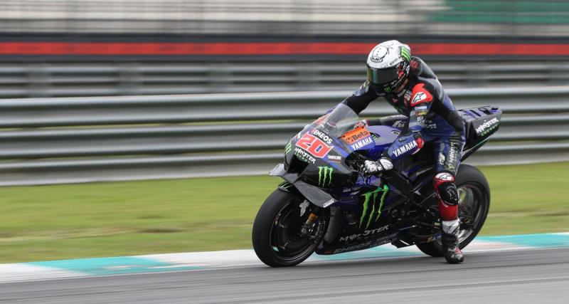  - MotoGP : les essais écourtés, Quartararo et Zarco obligés de regagner les stands