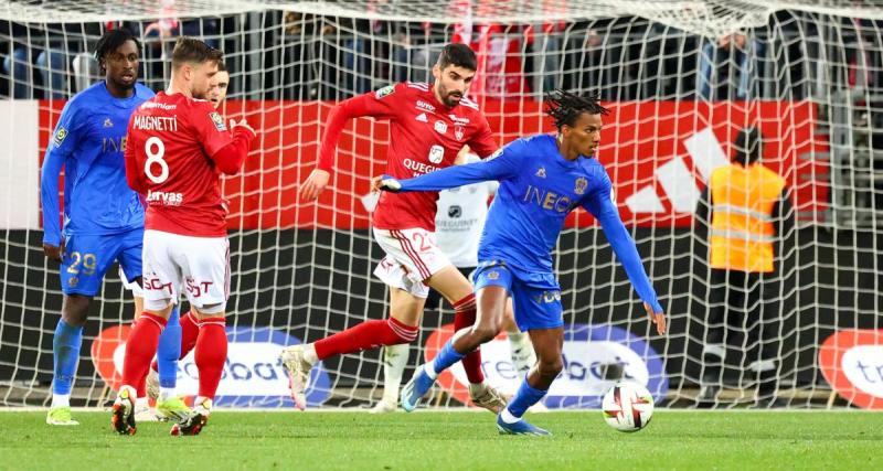  - Ligue 1 : le Stade Brestois et l'OGC Nice se neutralisent
