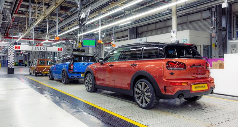  - Le tout dernier exemplaire de Mini Clubman vient de sortir d’usine