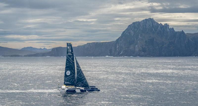  - Charles Caudrelier franchit le Cap Horn et entame sa remontée de l'Atlantique