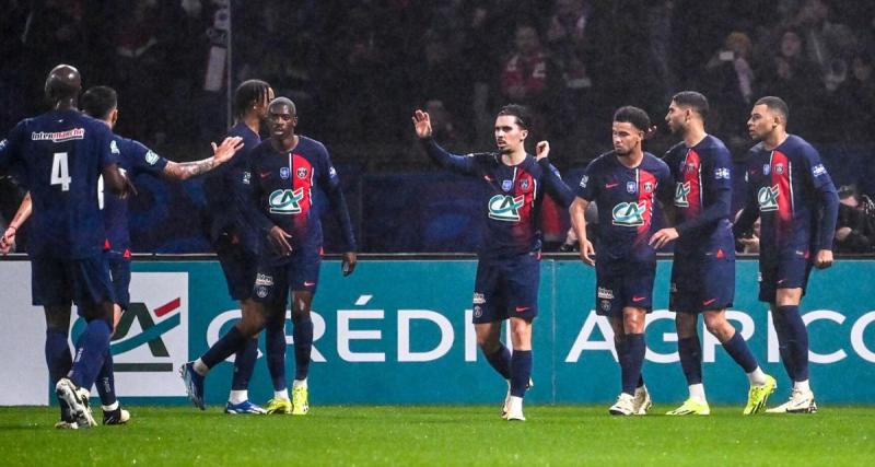  - Coupe de France : le PSG écarte Brest, sans rassurer