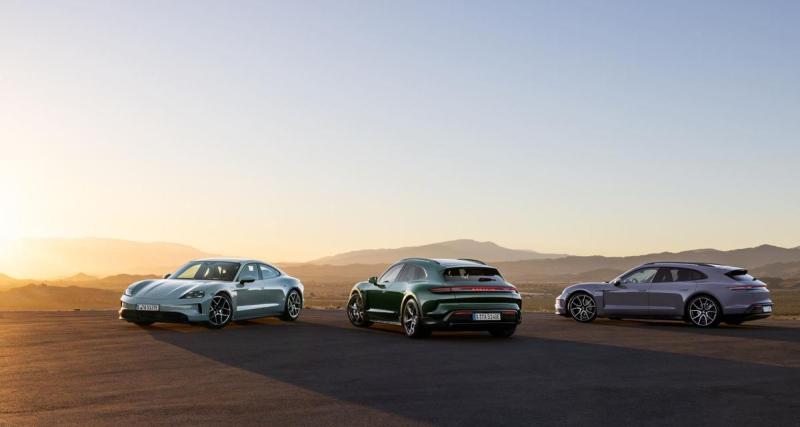  - Le Porsche Taycan poussé à 678 km et 952 chevaux !