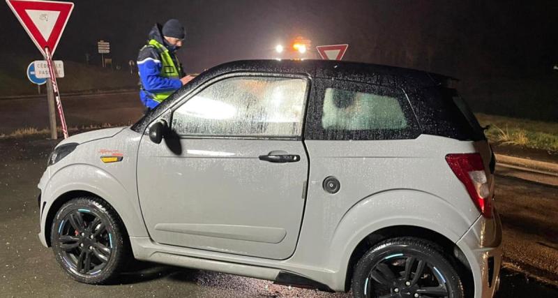  - Slow and Furious : le conducteur de cette voiture sans permis enchaîne les infractions