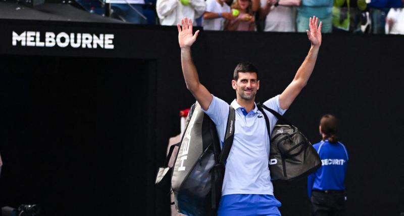  - Open d'Australie : la très bonne blague, pleine d'ironie, de Novak Djokovic concernant la perte de son titre à Melbourne