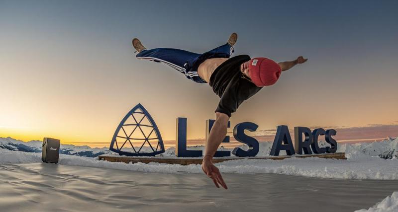  - VIDEO - Du Breakdance au sommet des pistes avant les JO