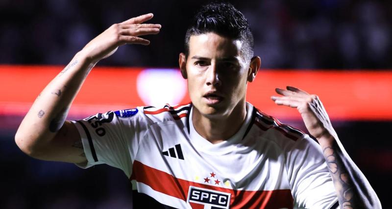  - Brésil : le cauchemar continue pour James Rodriguez, viré de son club