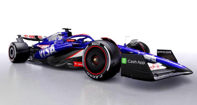  - F1 2024 : voici la Visa Cash App RB 01, ou VCARB 01