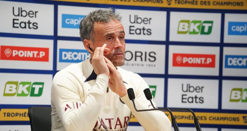  - PSG : l'annonce de Luis Enrique sur Mbappé