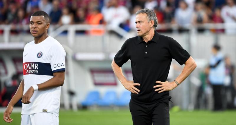  - PSG : "On n'a pas voulu prendre de risque", Luis Enrique explique sa décision d'avoir laissé Mbappé sur le banc