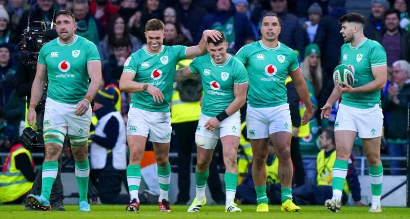  - Six Nations : après les Bleus, l’Irlande donne une leçon à l’Italie