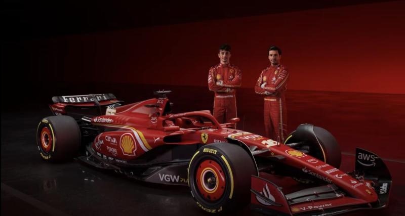  - F1 : voici la nouvelle Ferrari pour 2024 !