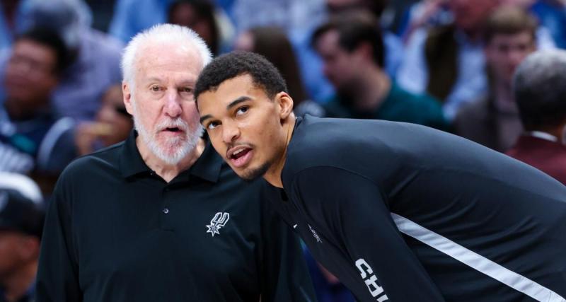  - San Antonio : Popovich choqué par Wembanyama, le coach texan hallucine sur le jeune Français 