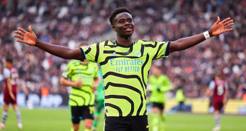  - Arsenal : Saka s'offre un record vieux de 46 ans 