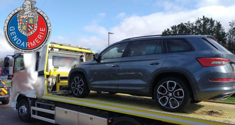  - À 190 km/h avec sa femme et son enfant de moins de 10 ans sur les genoux, nous ne sommes pas sur le père de l’année