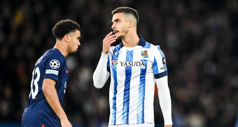  - Le PSG bousculé par la Real Sociedad à la pause
