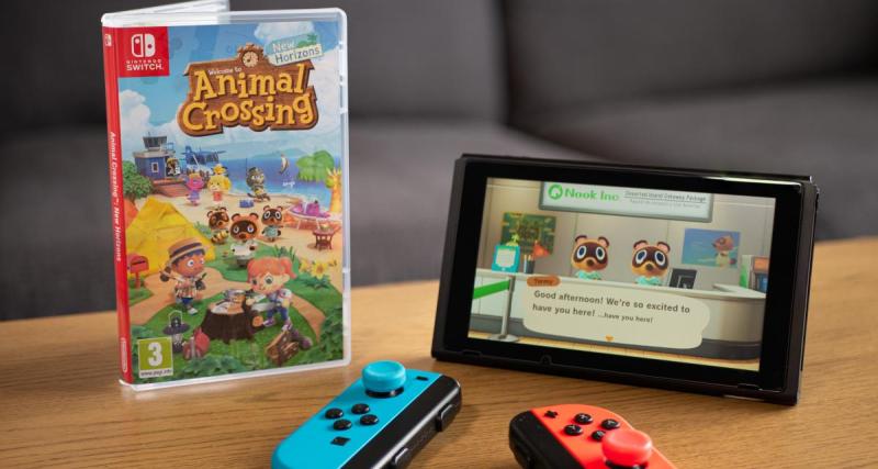  - Le jeu préféré de vos enfants sur switch en 2024 : Animal Crossing