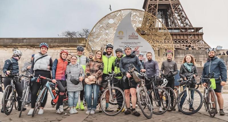  - Les anneaux olympiques à vélo, c'est la prouesse de deux français