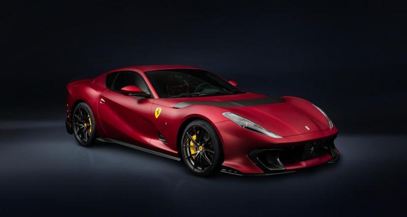  - Le charme de cette Ferrari 812 Superfast Competizione "tailor made" 