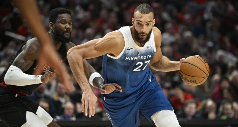  - NBA : Minnesota se balade face à Portland, Gobert annonce la couleur pour les play-offs !