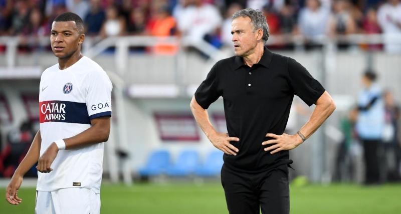  - PSG : Luis Enrique répond cash sur Mbappé