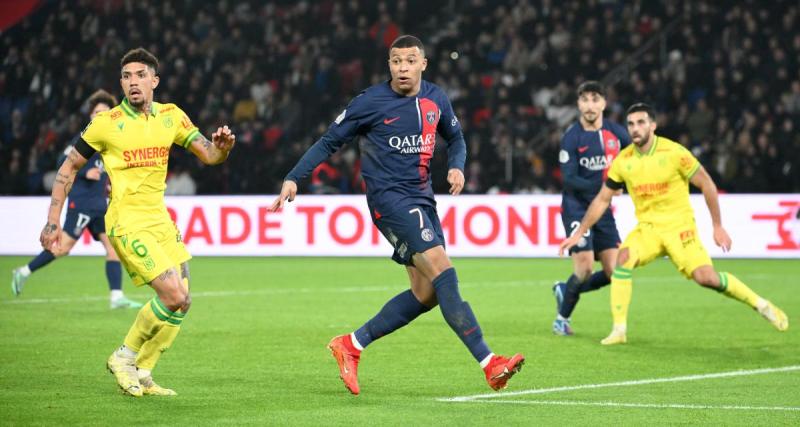  - FC Nantes - PSG : les compos sont tombées, Mbappé sur le banc ! 