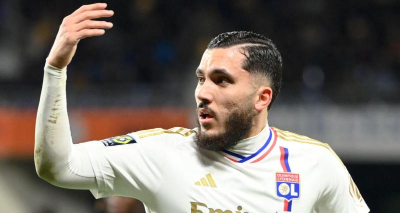  - OL : Cherki est allé voir les supporters après Nice