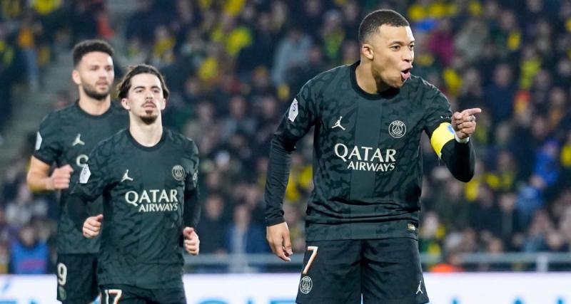  - Bousculés, Mbappé et le PSG s'en sortent finalement à Nantes