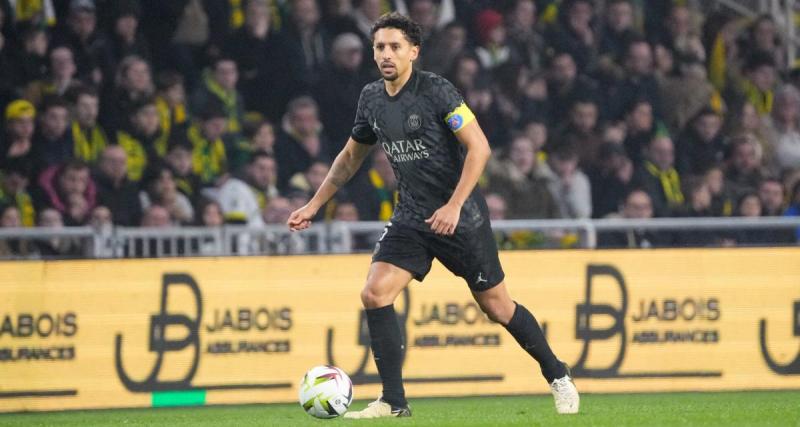  - PSG : Marquinhos s’est blessé à la jambe gauche face à Nantes