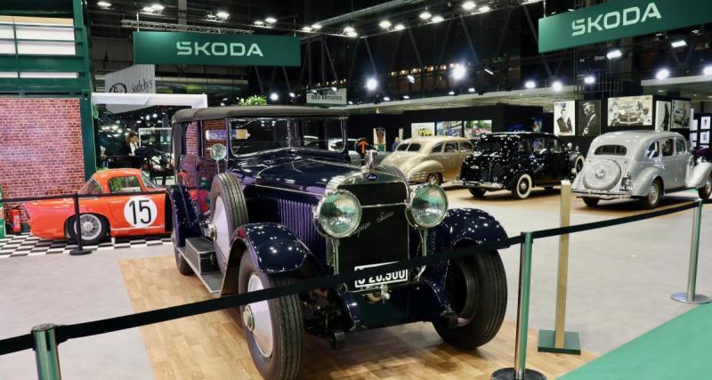  - Rétromobile 2024 : les images du stand Skoda et ses grandes berlines