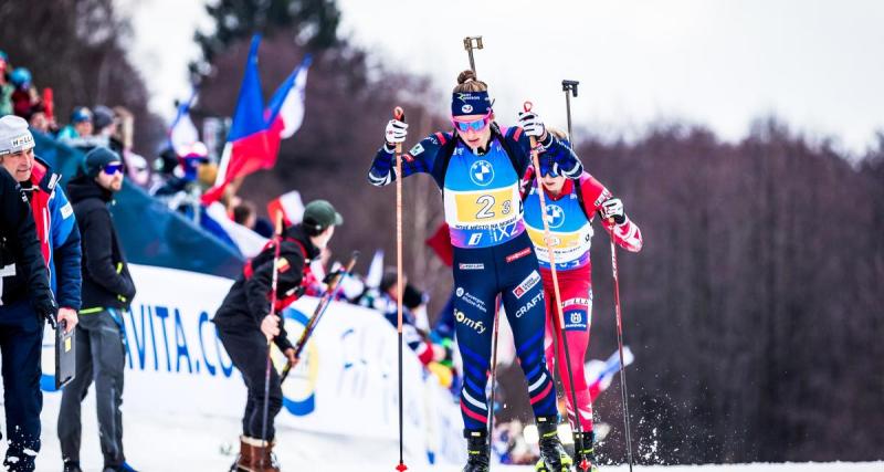  - Biathlon : Braisaz-Bouchet remporte la mass start, Jeanmonnot en bronze et Simon 4ème !