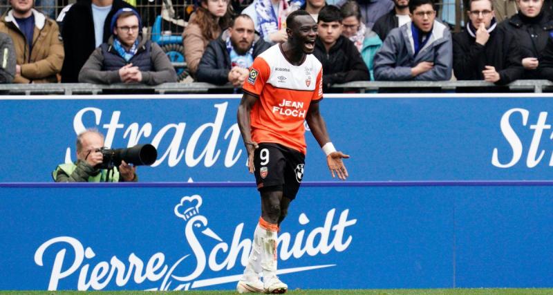  - Lorient : encore buteur contre Strasbourg, Mohamed Bamba égale un record