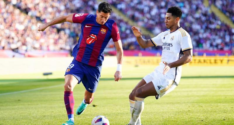  - Real Madrid, Barça : un gros duel à venir entre Bellingham et Lewandowski pour le Pichichi ?