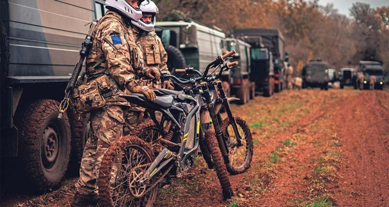  - L'Armée française équipée de motos électriques ?